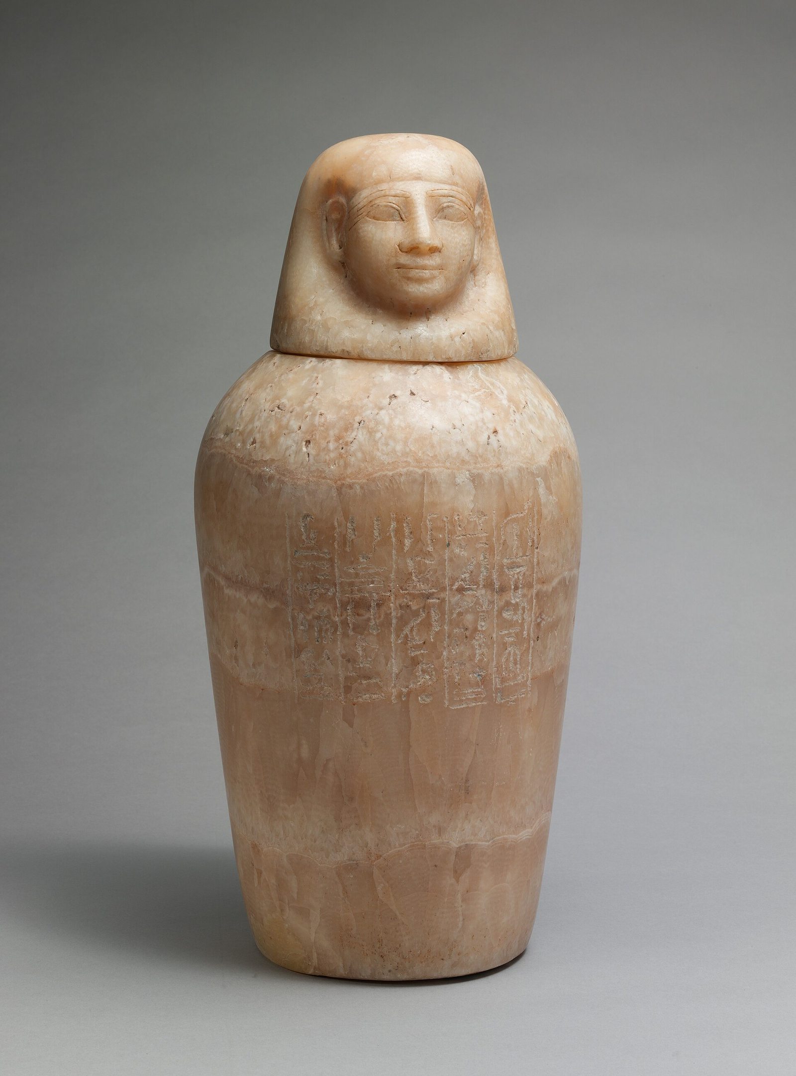Ancient Egyptian canopic jar of Minmose