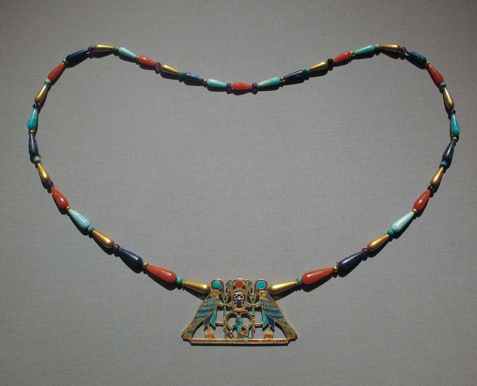Inlaid pectoral of a princess from the reign of Senusret II